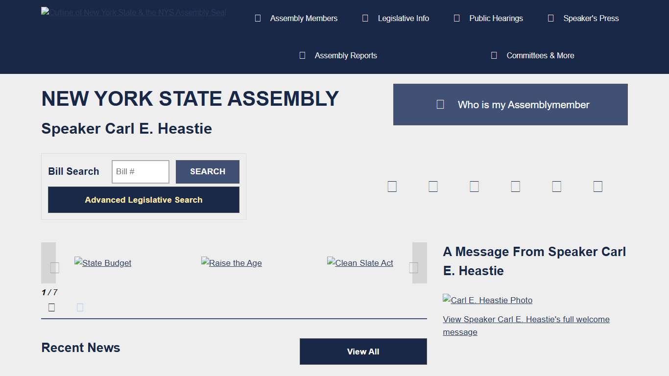 Assembly Home New York State Assembly
